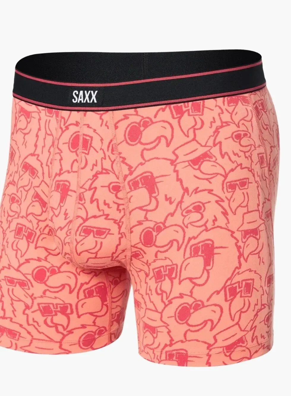 Saxx Men’s Daytripper Boxer Brief Parrot Party Fusion Small